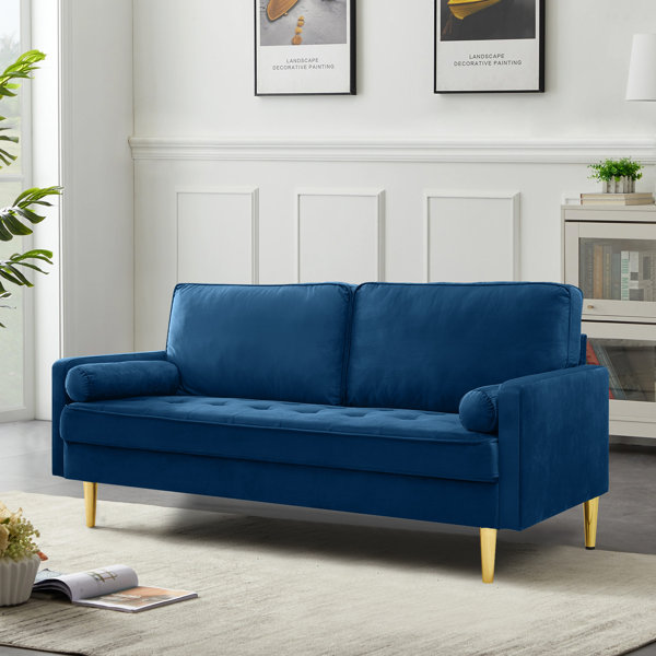 Everly Quinn Fabric 27.5'' Reception Sofa Wayfair